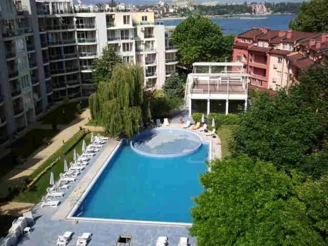 A view of the pool at Apartment Jasna or nearby