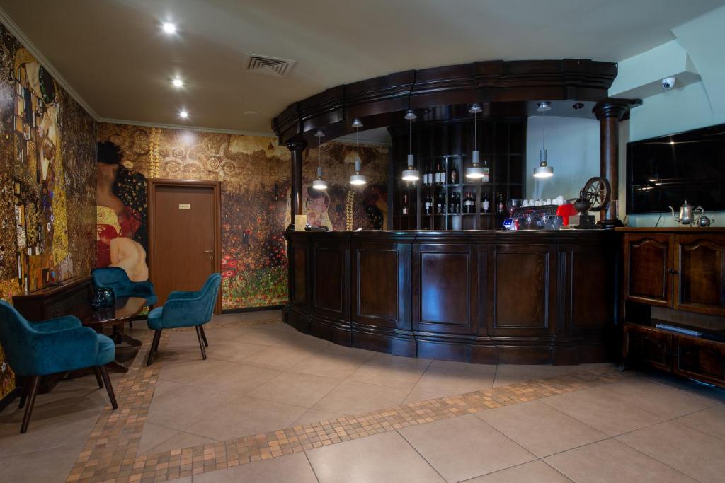 Lounge nebo bar v ubytování Hotel Wien