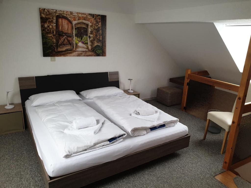 Pension Zum Adler - Chambre Double Avec Salle De Bain Privée