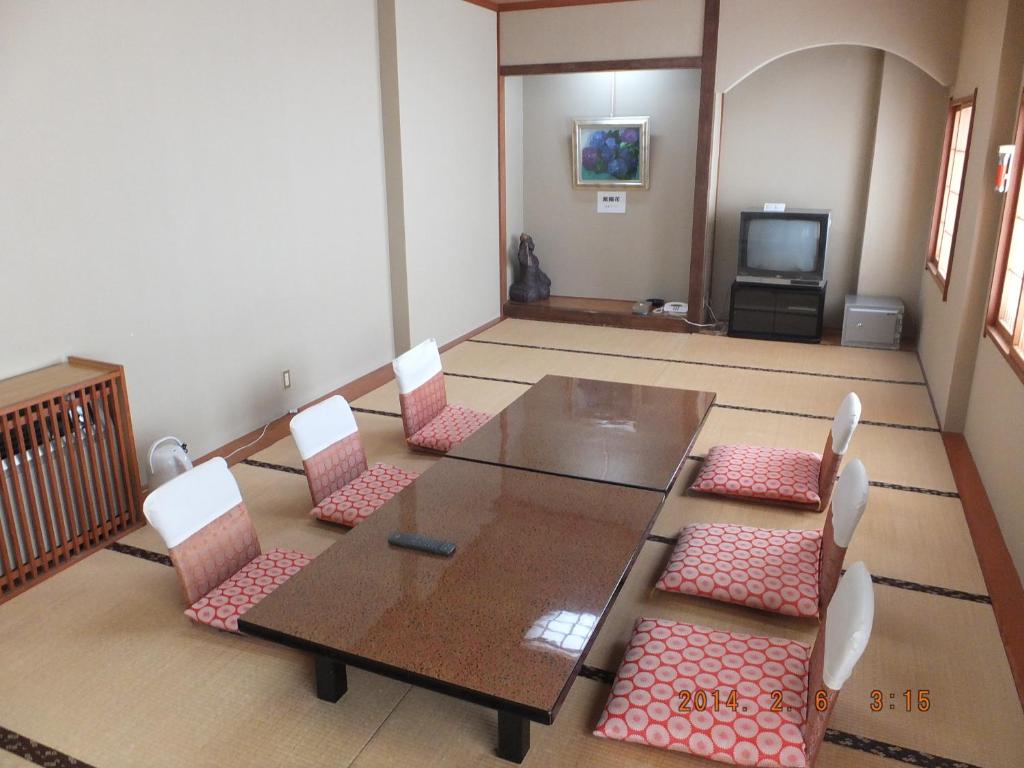 Posezení v ubytování Akakura Wakui Hotel