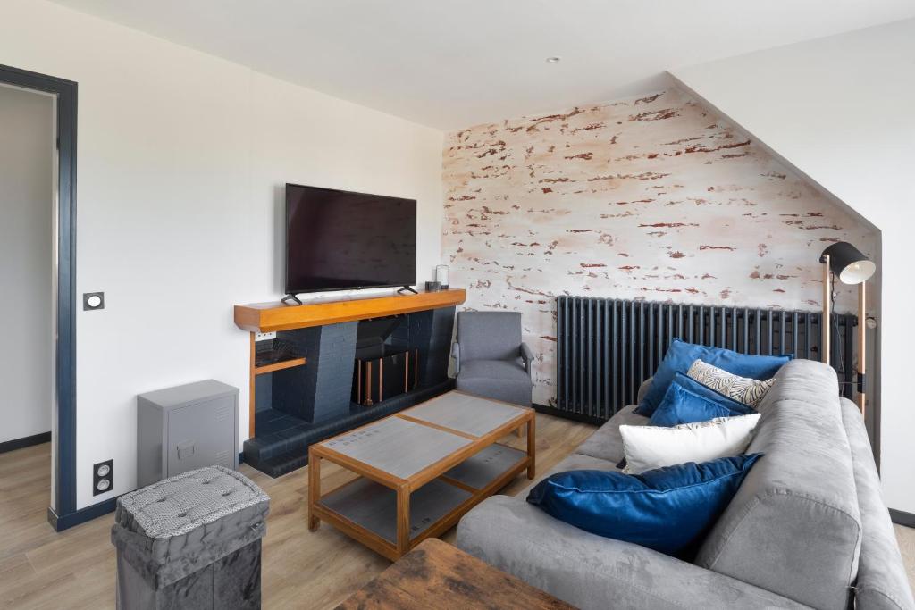 Le MoZen - Appartement proche hippodrome - St Malo - Three-Bedroom Apartment