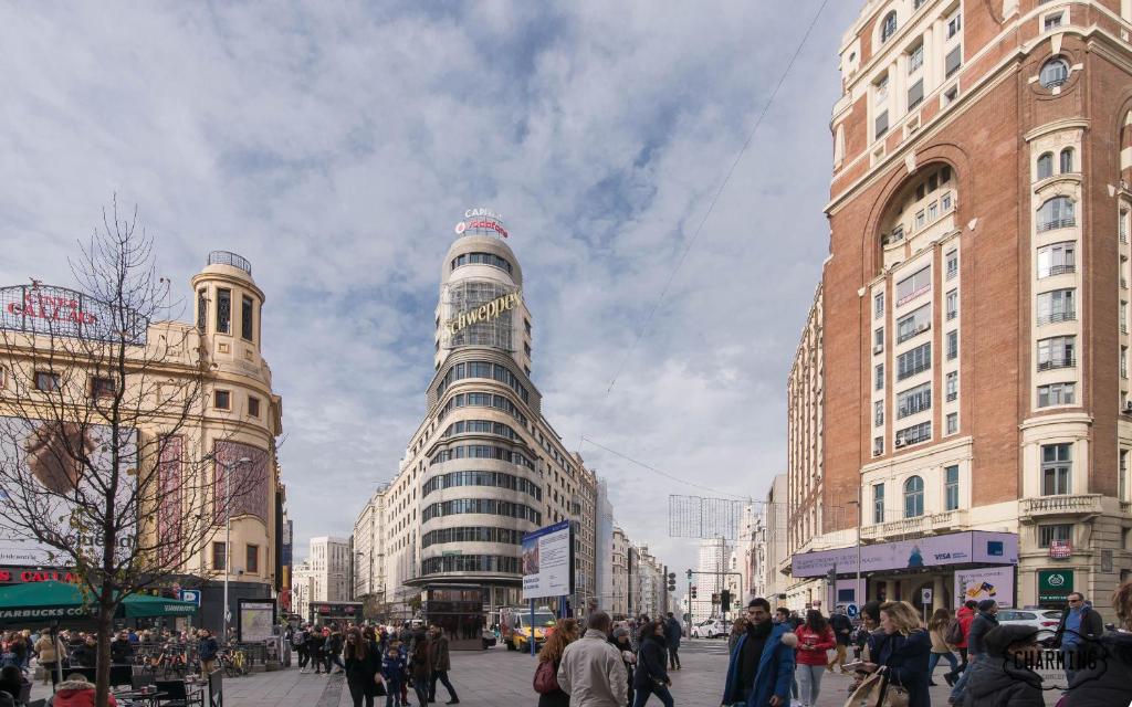 Hosté ubytování Gran Vía Center, 2 dormitorios en pleno centro