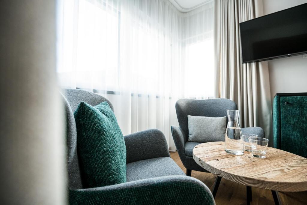 Część wypoczynkowa w obiekcie Hotel Ciasa Tamá