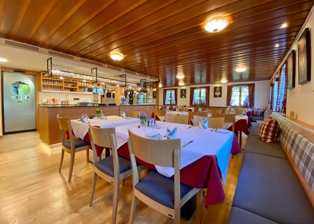 Restaurace v ubytování Gasthaus Staude