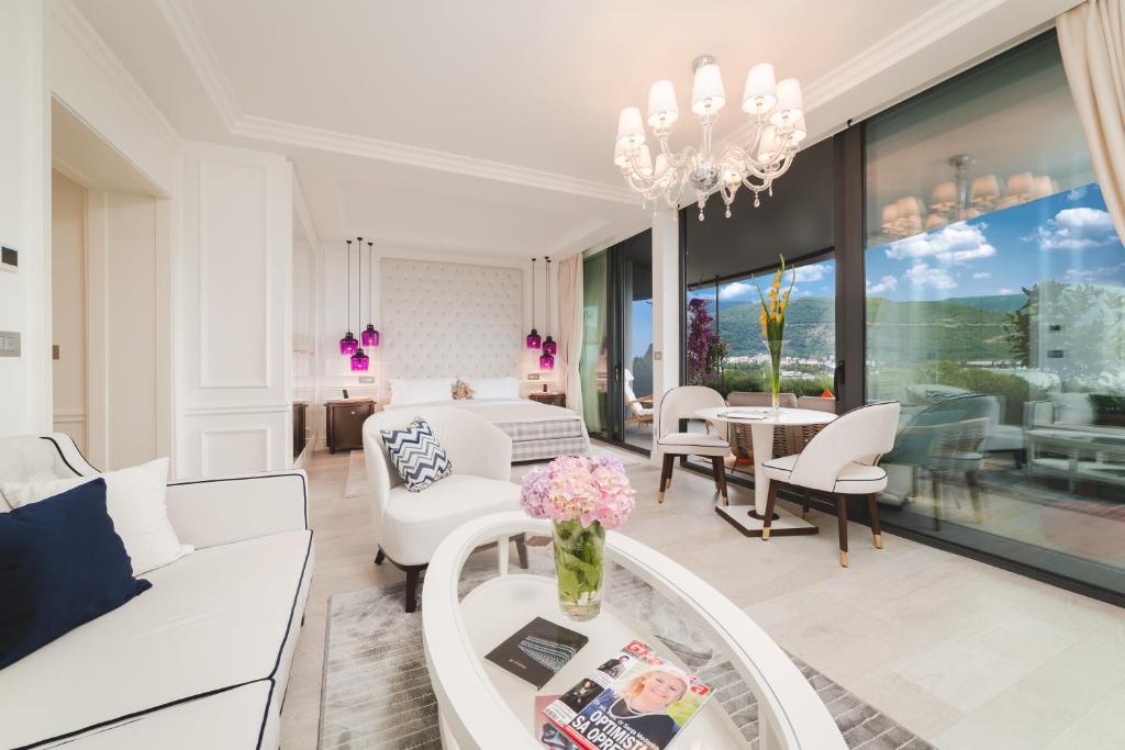 Posezení v ubytování Boutique Hotel Vissi d'Arte