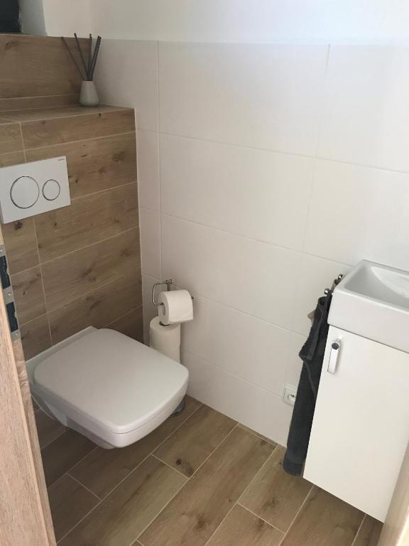 Een badkamer bij Chata Bellis
