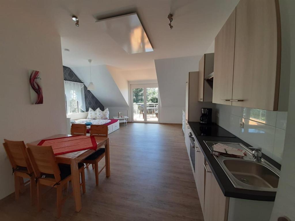 Ferienhof Hummer - Appartement Met één Slaapkamer