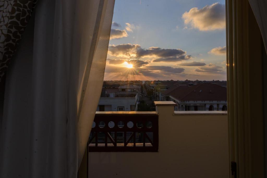 Balkón nebo terasa v ubytování Teba Hotel Ras Elbar
