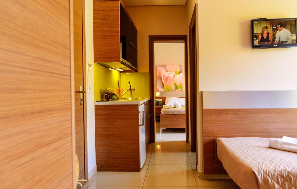 Posteľ alebo postele v izbe v ubytovaní Relax Hotel