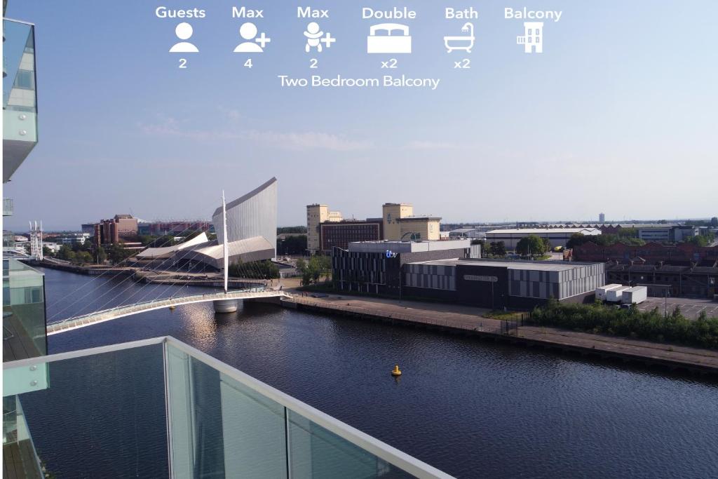 Media City Salford Quays - Apartment With Balcony