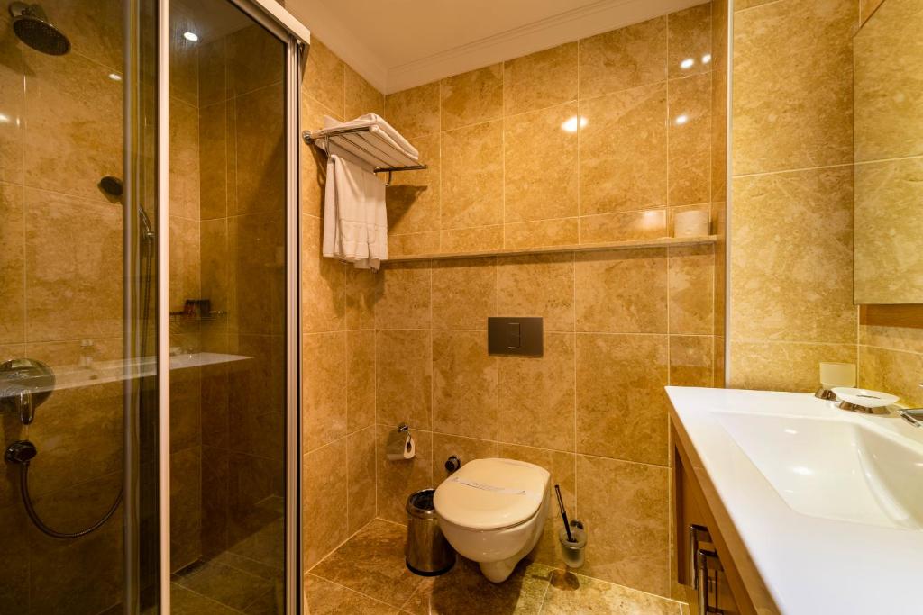 Koupelna v ubytování Levent Hotel Istanbul