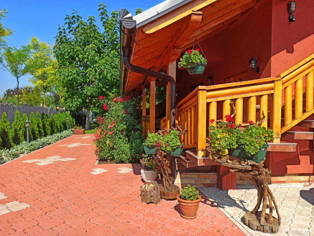 Zahrada ubytování Eko Apartmani