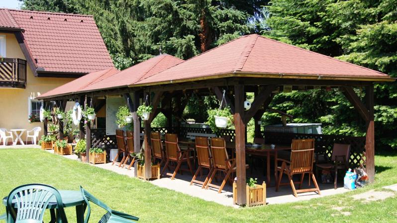 Zahrada ubytování Pension Kalista