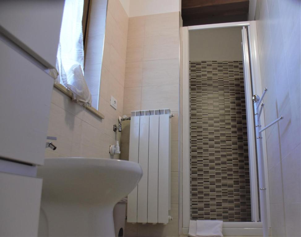 Kúpeľňa v ubytovaní B&B La Vecchia Osteria
