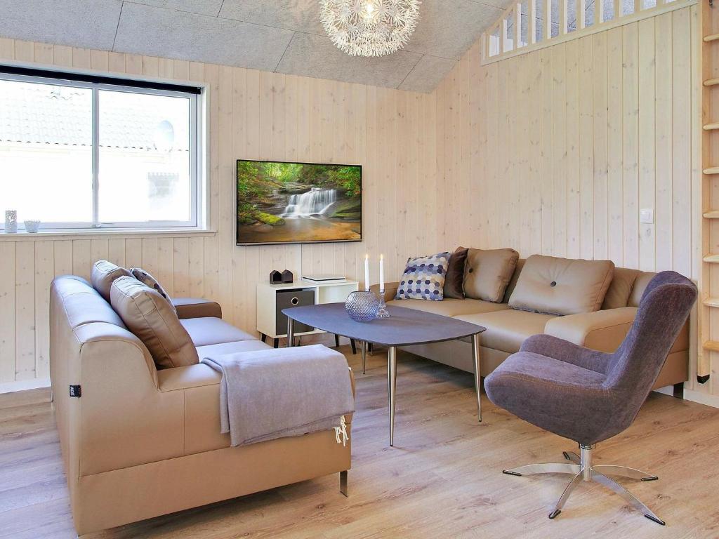 Posezení v ubytování Holiday home Kappeln XI