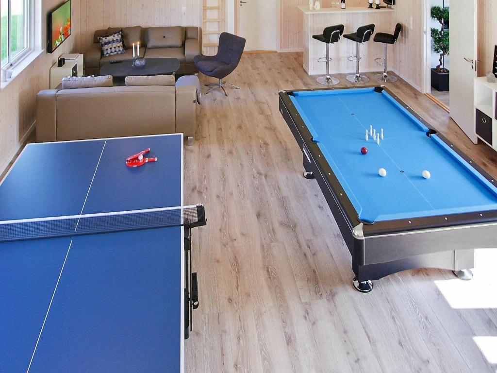 Biliár nebo kulečník v ubytování Holiday home Kappeln XI