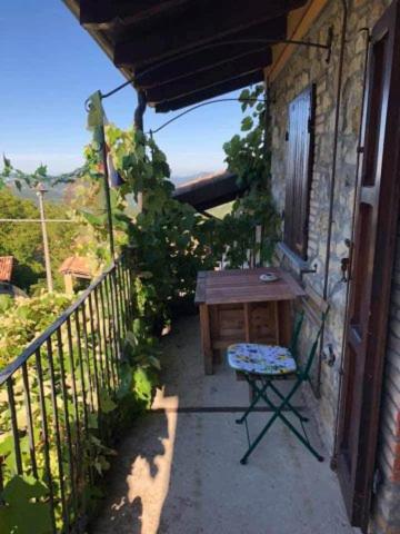 Balkón nebo terasa v ubytování Bed and Breakfast Balli coi Lupi