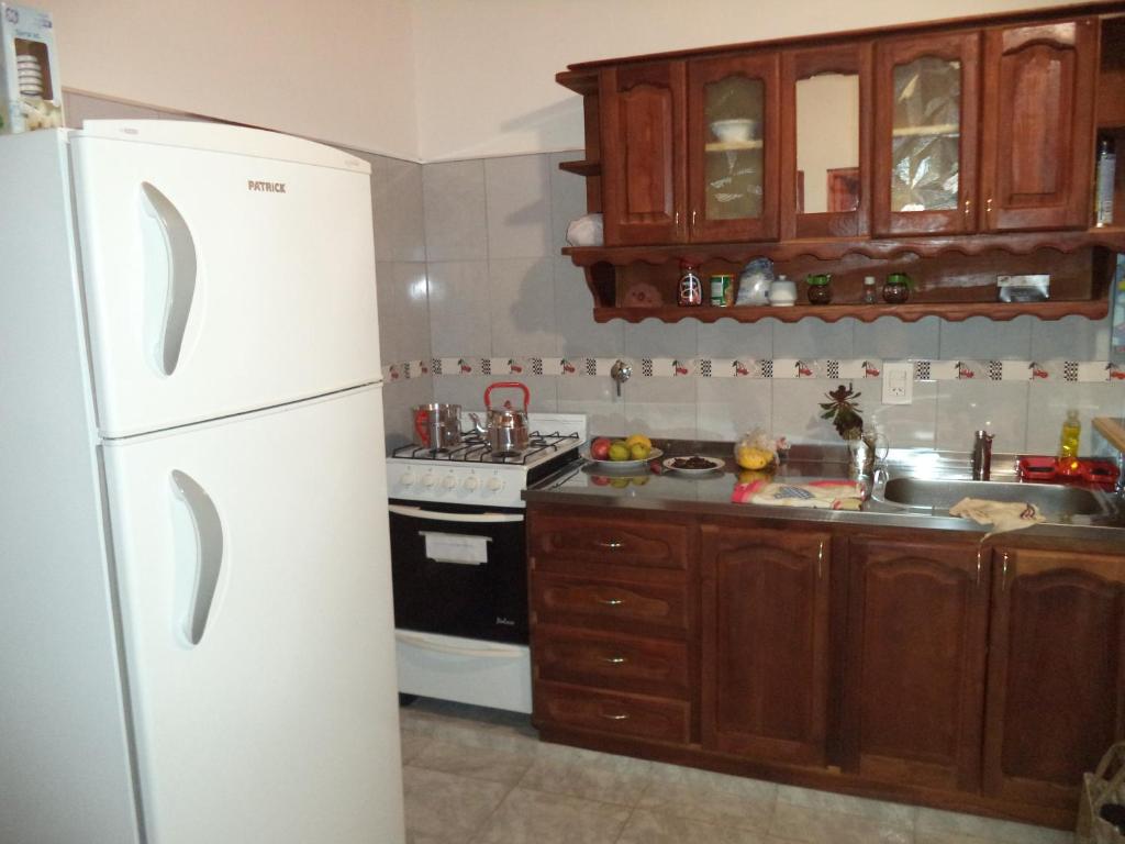 Kuchyň nebo kuchyňský kout v ubytování Posada Rural Crisol de Razas