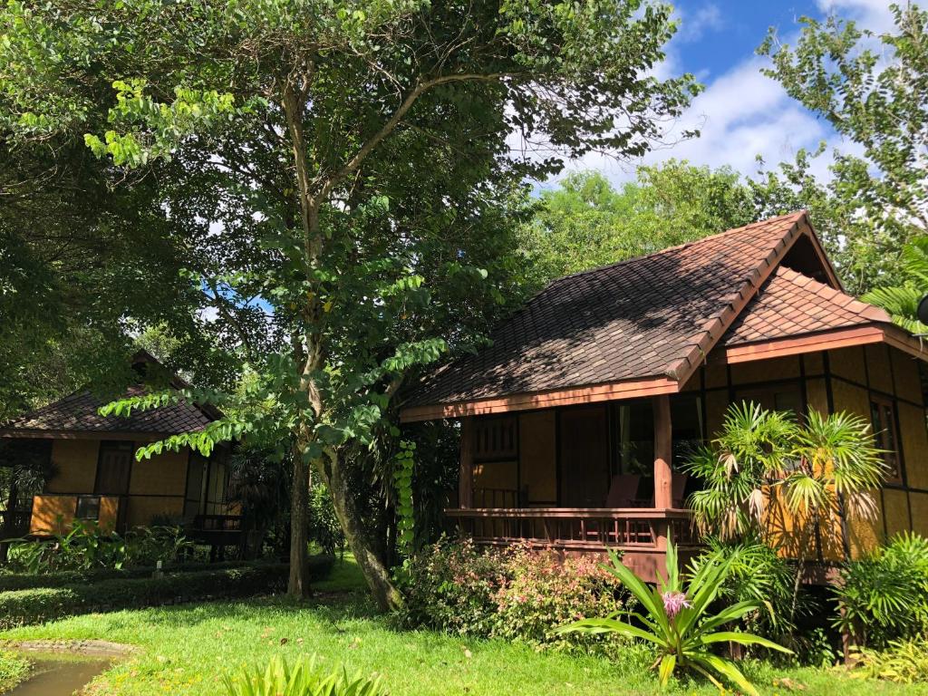 Zahrada ubytování Baan Krating Pai Resort - SHA Plus