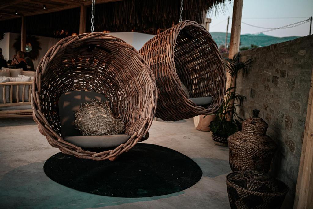 Posezení v ubytování Seesoo Paros Beachfront Resort