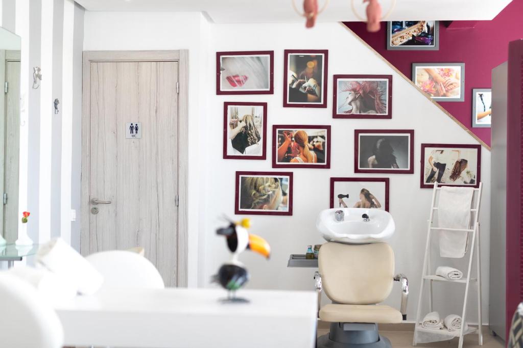 Vannituba majutusasutuses Wazo Appart-Hôtel