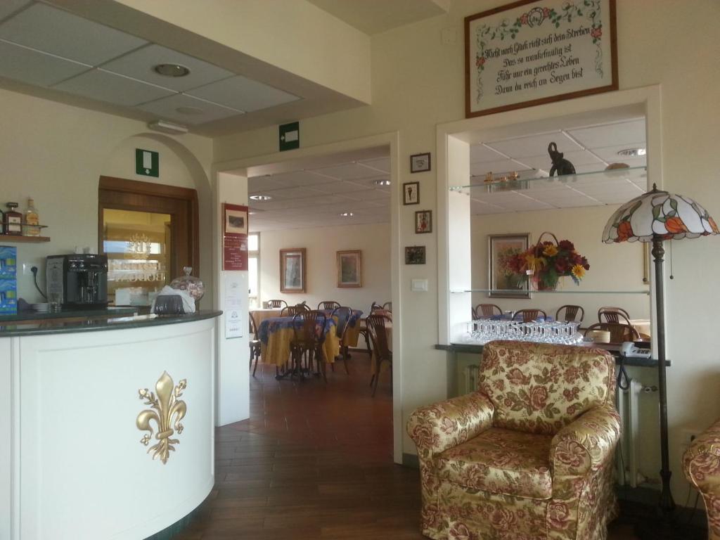Posezení v ubytování Hotel Bodoni