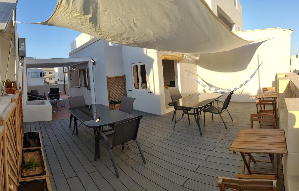 Balkón nebo terasa v ubytování Walter's B&B