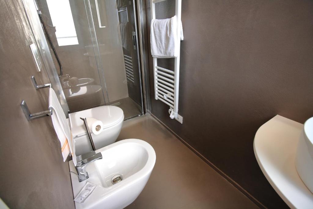 Kúpeľňa v ubytovaní Hotel Vittoria