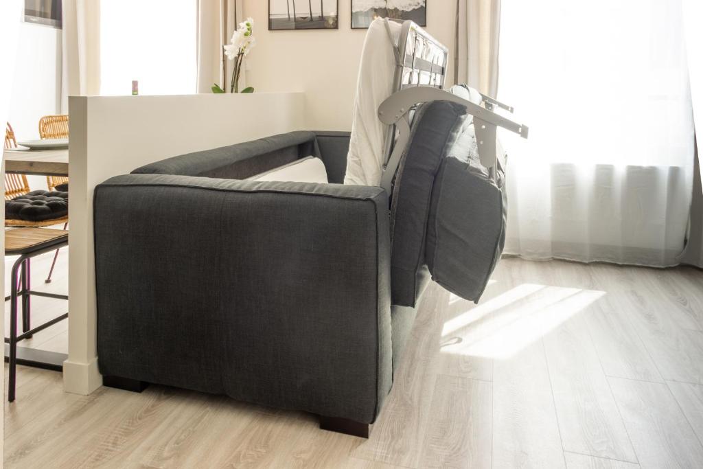 Posezení v ubytování Appartement La Madeleine