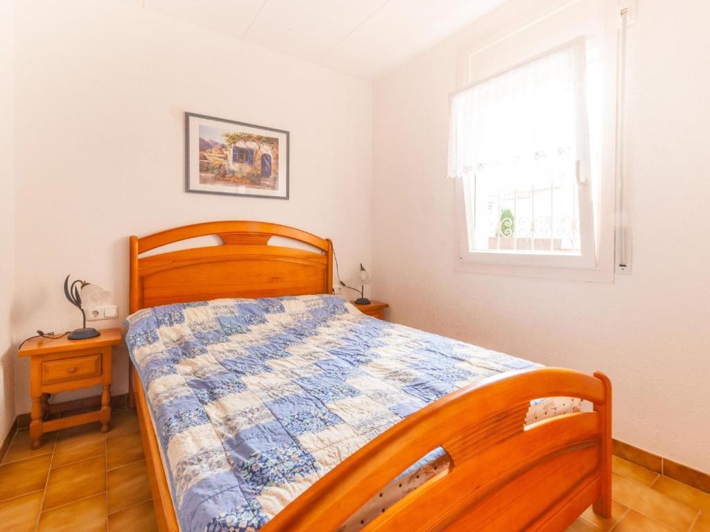 Posteľ alebo postele v izbe v ubytovaní Holiday Home Castelló near Empuriabrava