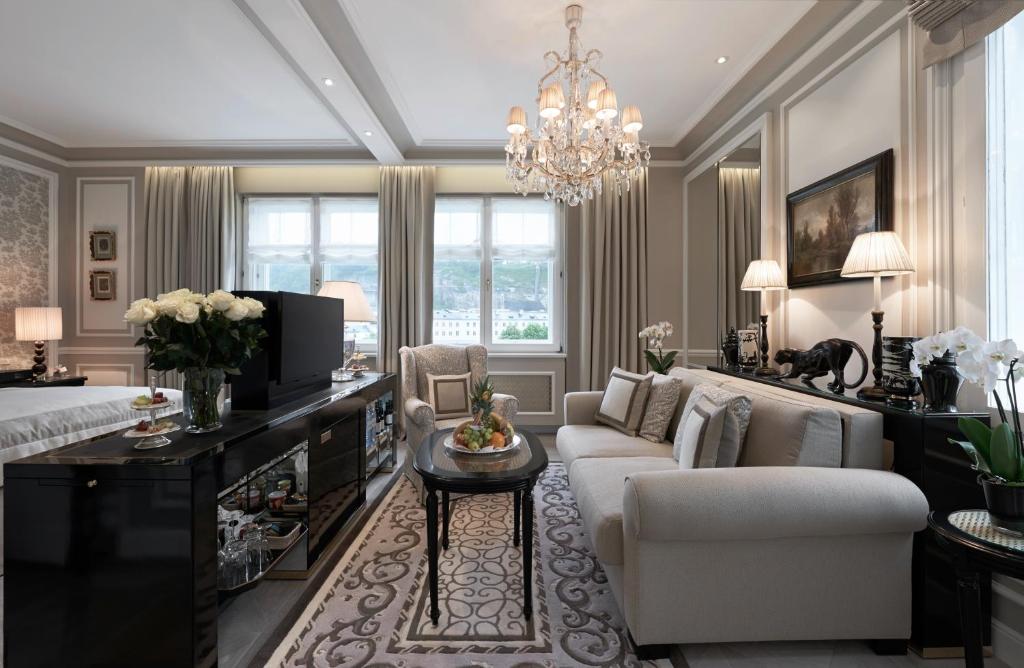 Posezení v ubytování Hotel Sacher Salzburg