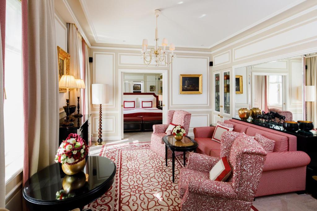 Posezení v ubytování Hotel Sacher Salzburg