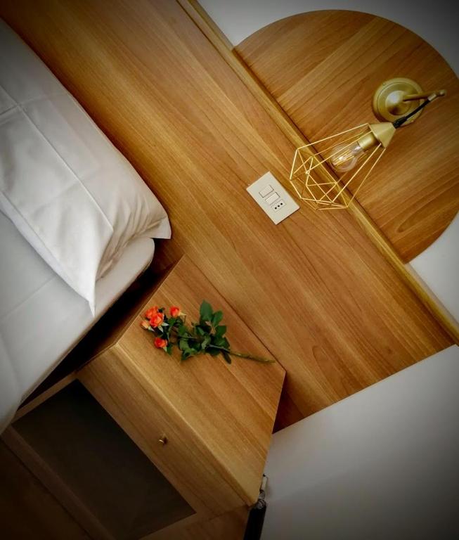 Posteľ alebo postele v izbe v ubytovaní Hotel Souvenir