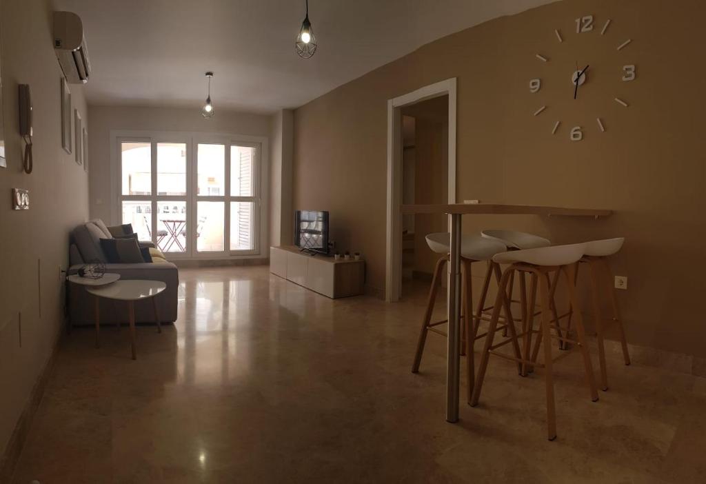Część wypoczynkowa w obiekcie Stylish apartment in Portofino, near the beach and bars