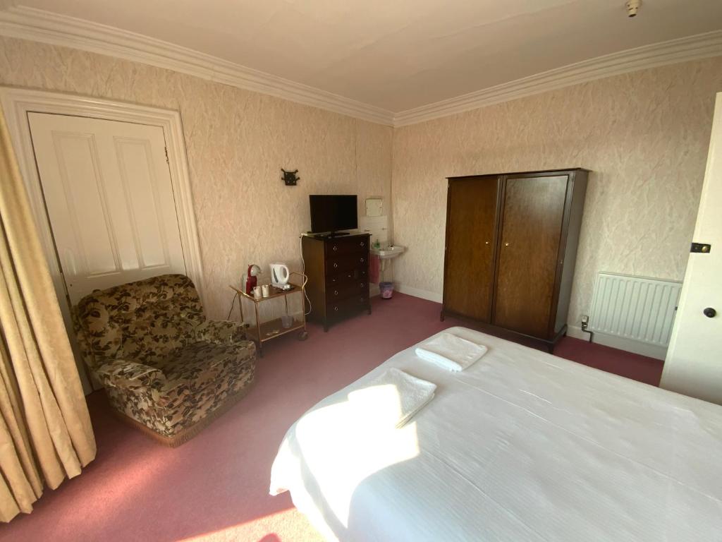 Letto o letti in una camera di Dunrigh Guest House