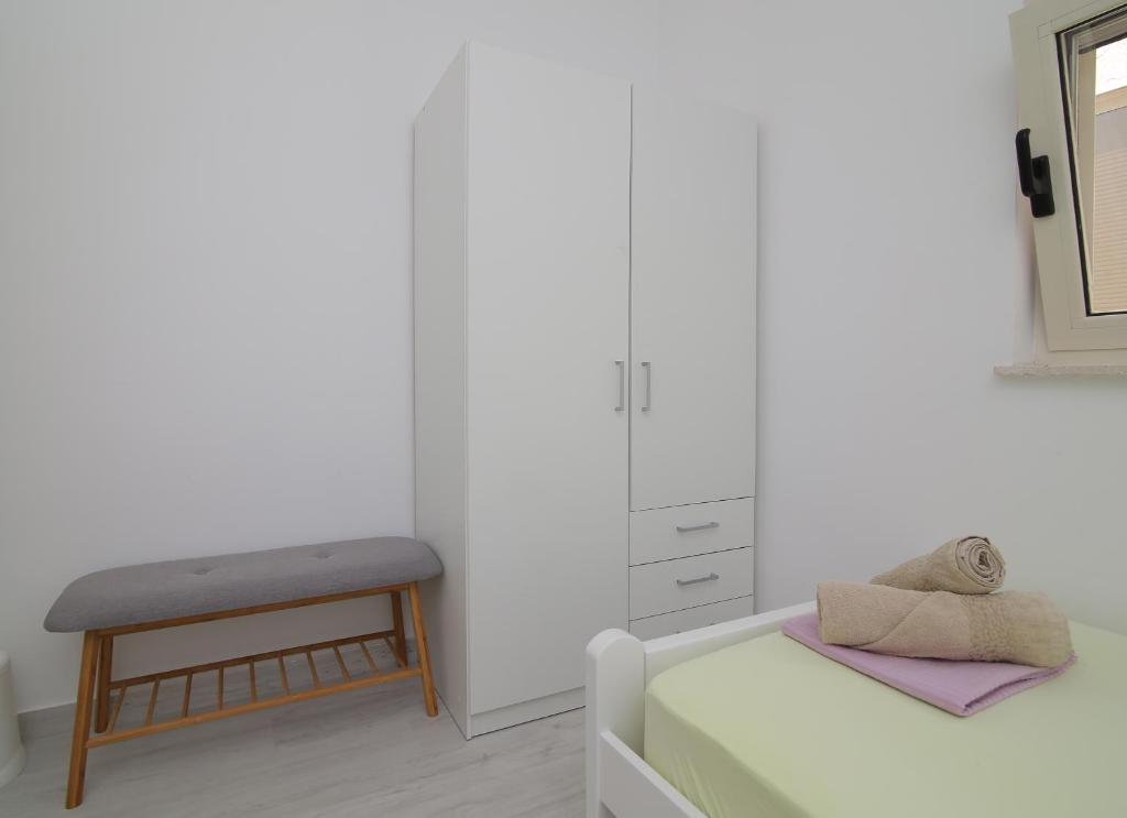 Krevet ili kreveti u jedinici u okviru objekta Apartments Marija Vukas