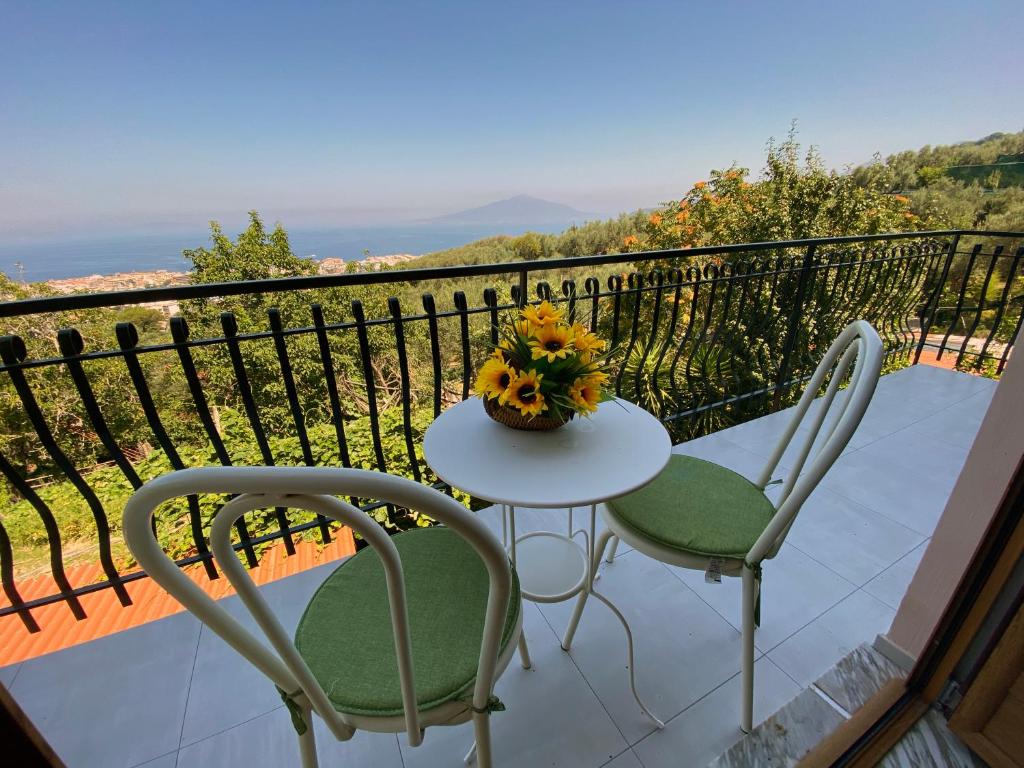 Balkón nebo terasa v ubytování MariaHome Sorrento