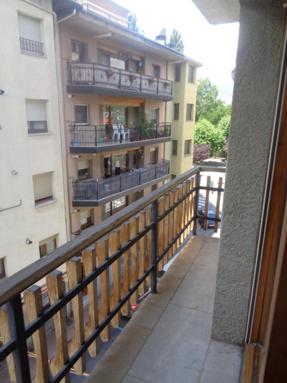 Balkón nebo terasa v ubytování APARTMENT NATURA