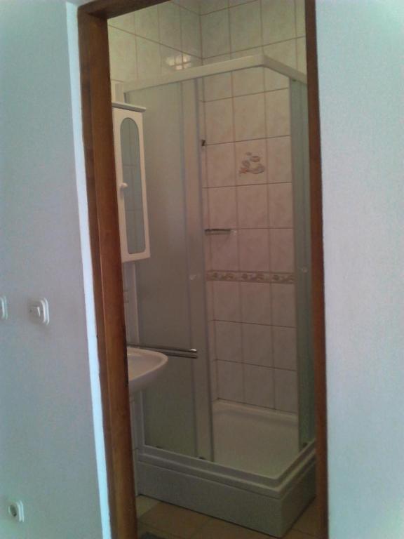 Koupelna v ubytování Guest House Frane