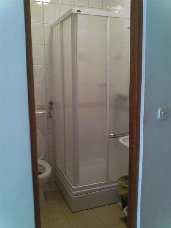Koupelna v ubytování Guest House Frane