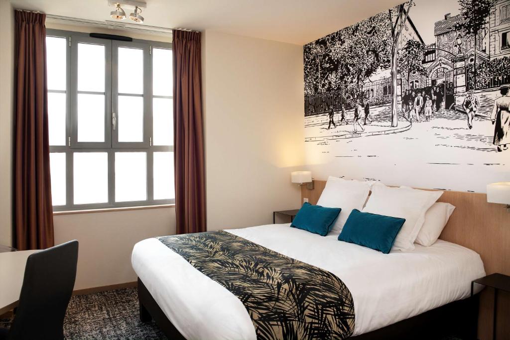 Best Western Plus Hôtel Colbert - Comfort Queen Room Con Vista Sul Cortile