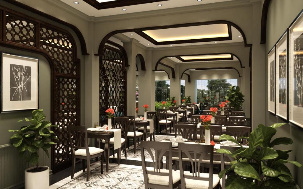 Posezení v ubytování Bonne Nuit Hotel & Spa Hanoi