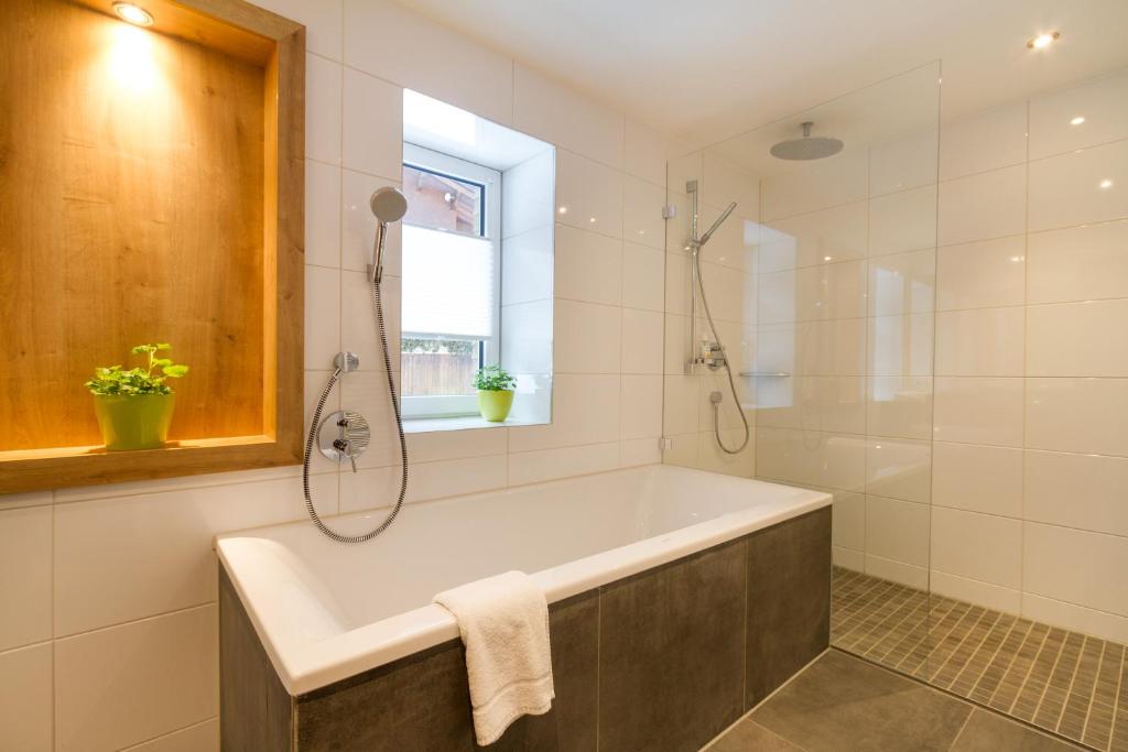 Koupelna v ubytování Kienle - das Kräuterhotel