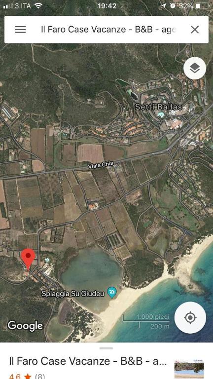 Villa Elisa Chia 200 m spiaggia Su Giudeu - Two-Bedroom Apartment