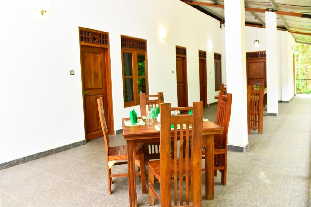 Restaurace v ubytování Ariya Rest & Ayurveda spa