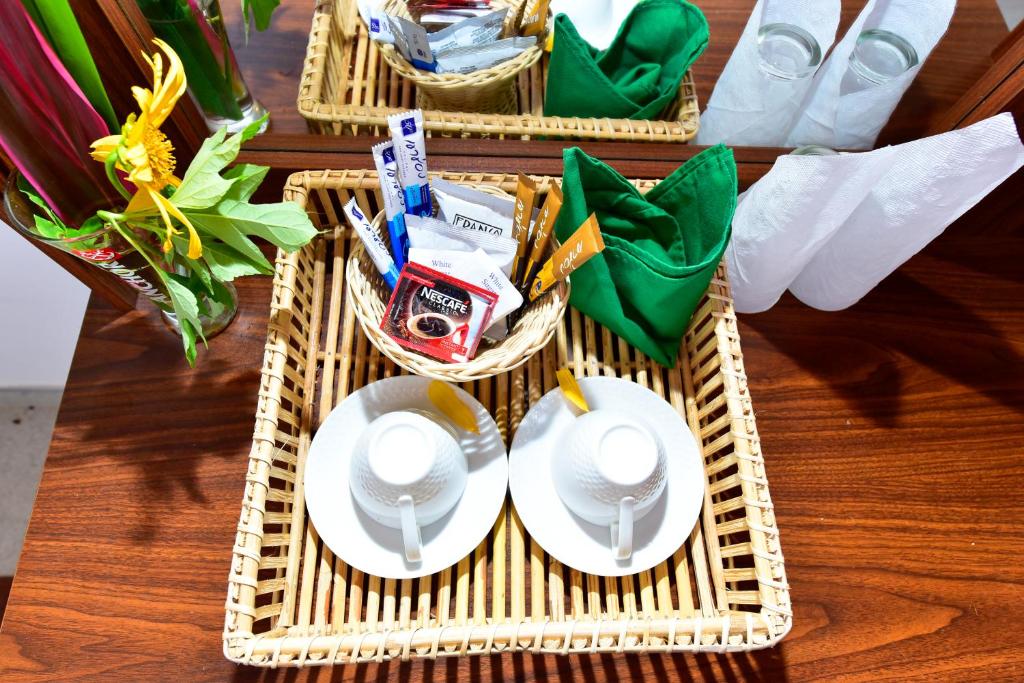 Nápoje v ubytování Ariya Rest & Ayurveda spa