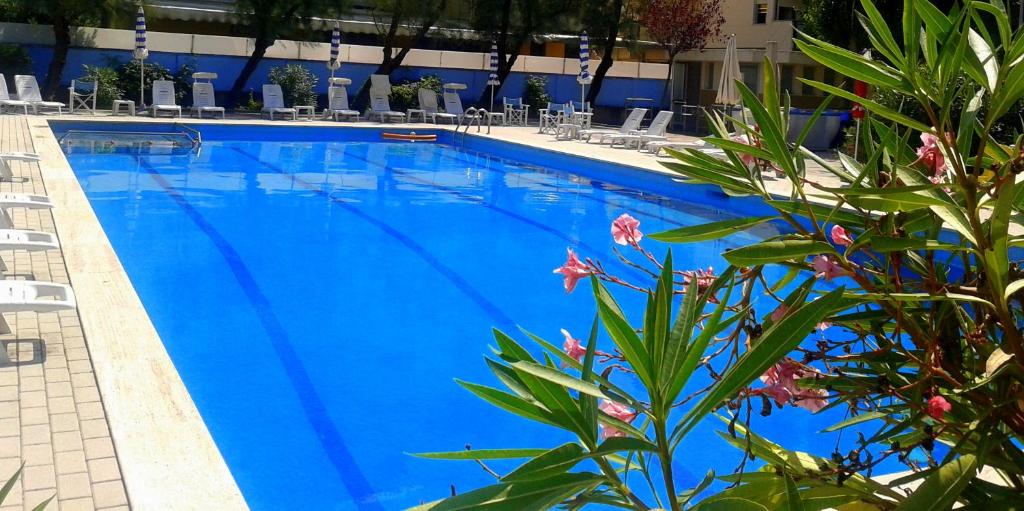 Bazén v ubytování Hotel Britannia nebo v jeho okolí