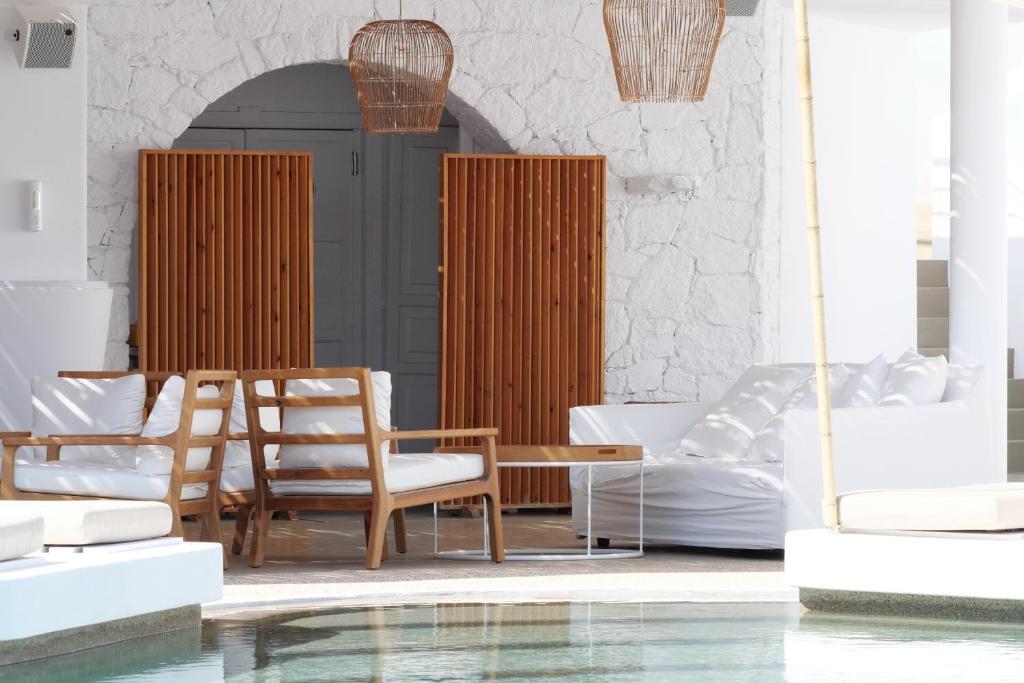 Posezení v ubytování Andronikos Hotel