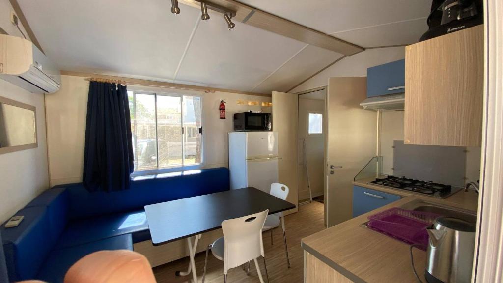 Kuchyň nebo kuchyňský kout v ubytování Laguna Mobile Homes