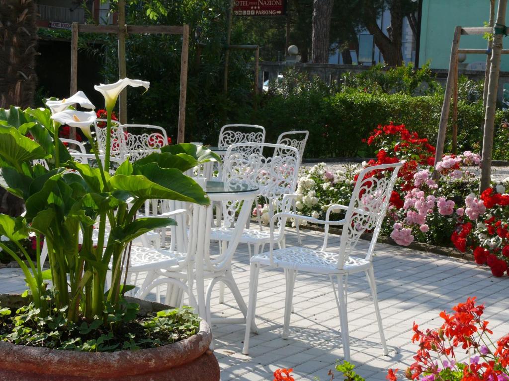 Zahrada ubytování Hotel Britannia
